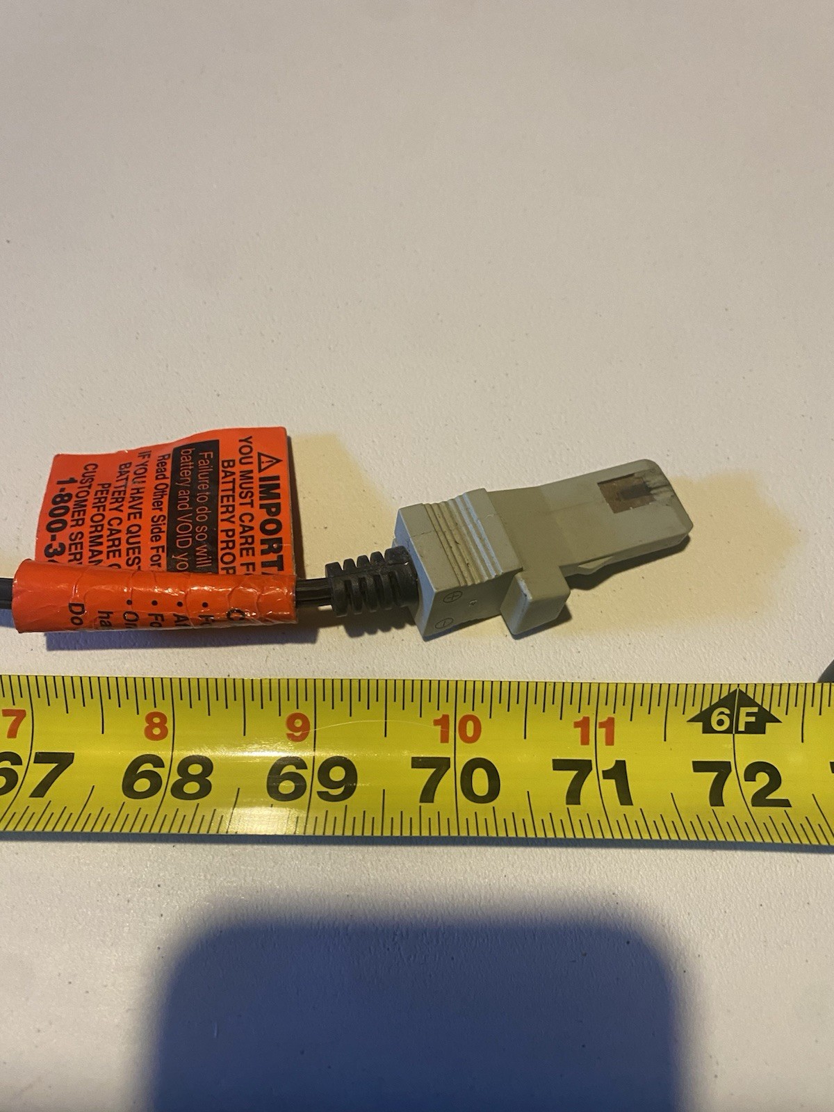Power Wheels 12V Battery Charger Cord 00801-1480Genuine Fisher Price Original