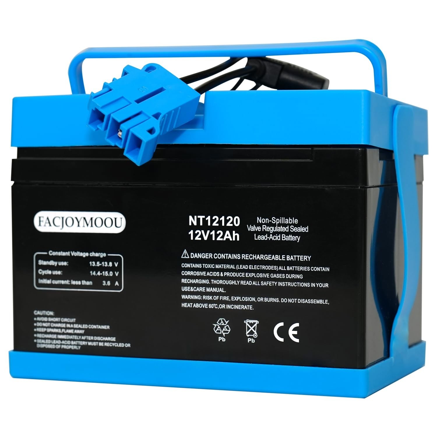 12V Replacement Battery for Peg Perego John Deere Gator, Gaucho, Ride-On Toys 12