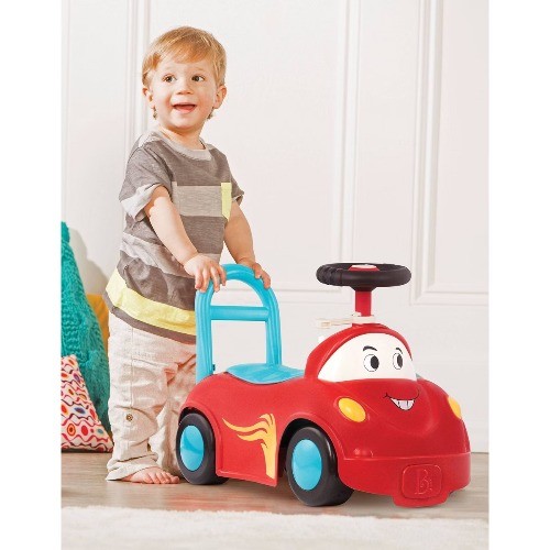B. toys – Ride-On Race Car – Rollin' Riders