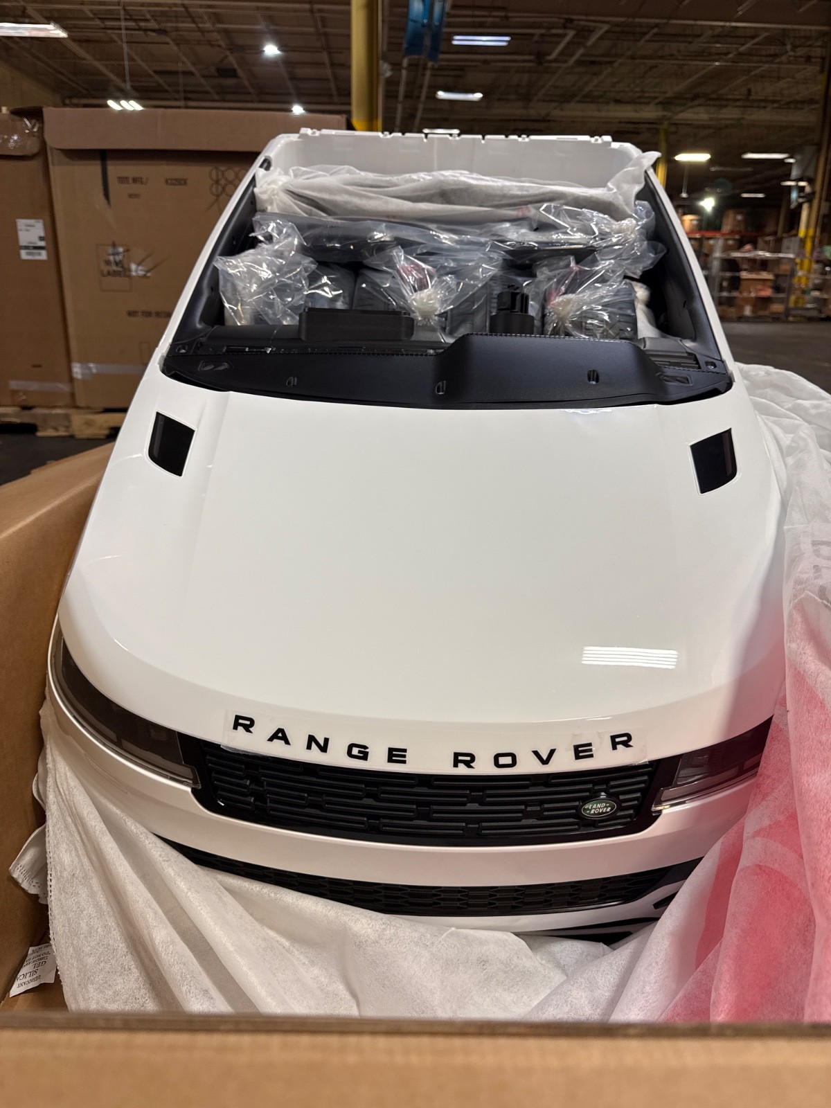Best Choice Products Kids 24V 2-Seater Licensed Range Rover Ride-On Car- White