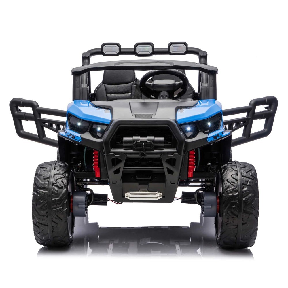 24V 4WD KIDS RIDE ON ELECTRIC UTV CAR 480W 4X POWERFUL MOTORS,2 SEATER LIGHTS+RC