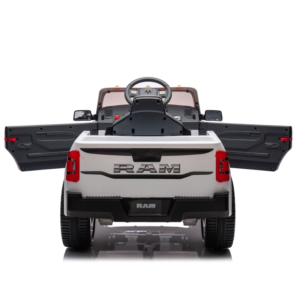 12V Kids Ride on Car Licensed RAM 2500 Electric Truck with Remote for Kids 3-5