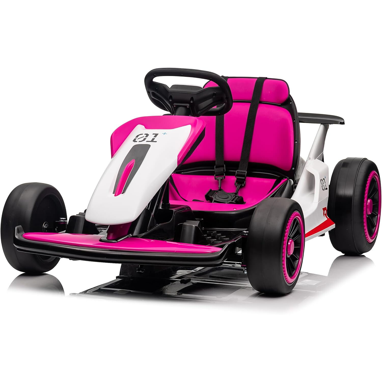Kids Go Kart 24V, Electric Drift Kart With 2x150W Strong Motors for Boys Girls