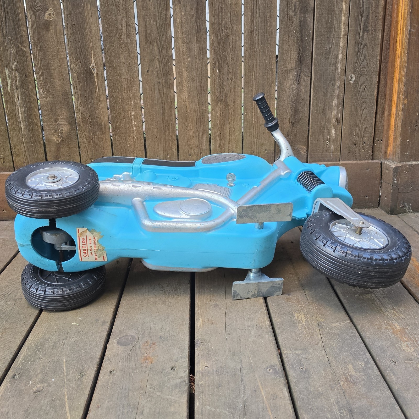 Marx Motor Sound Ride On Motorcycle 1970?