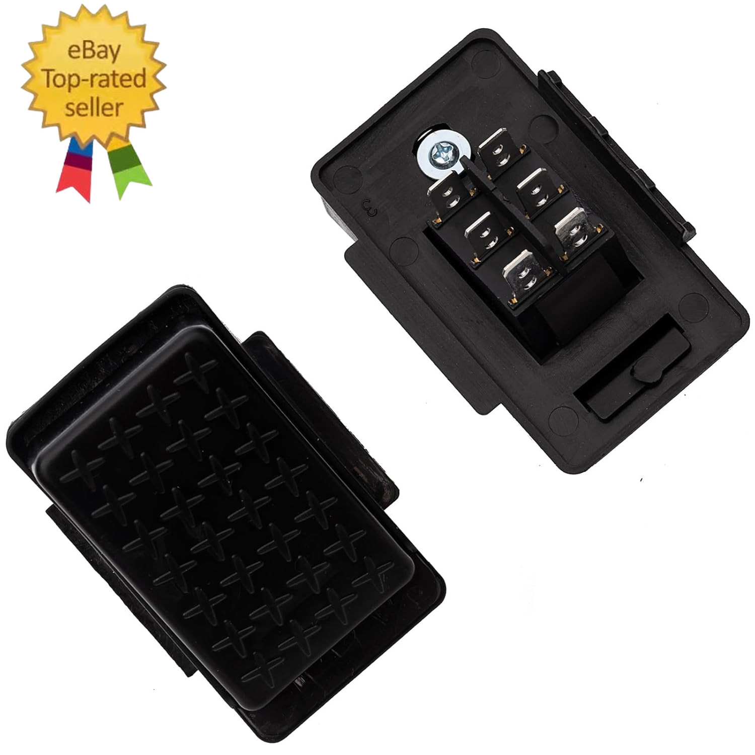 6/12/24 Volt Accelerator Foot Pedal Reset-Control Switch for Kids Ride on Cars,