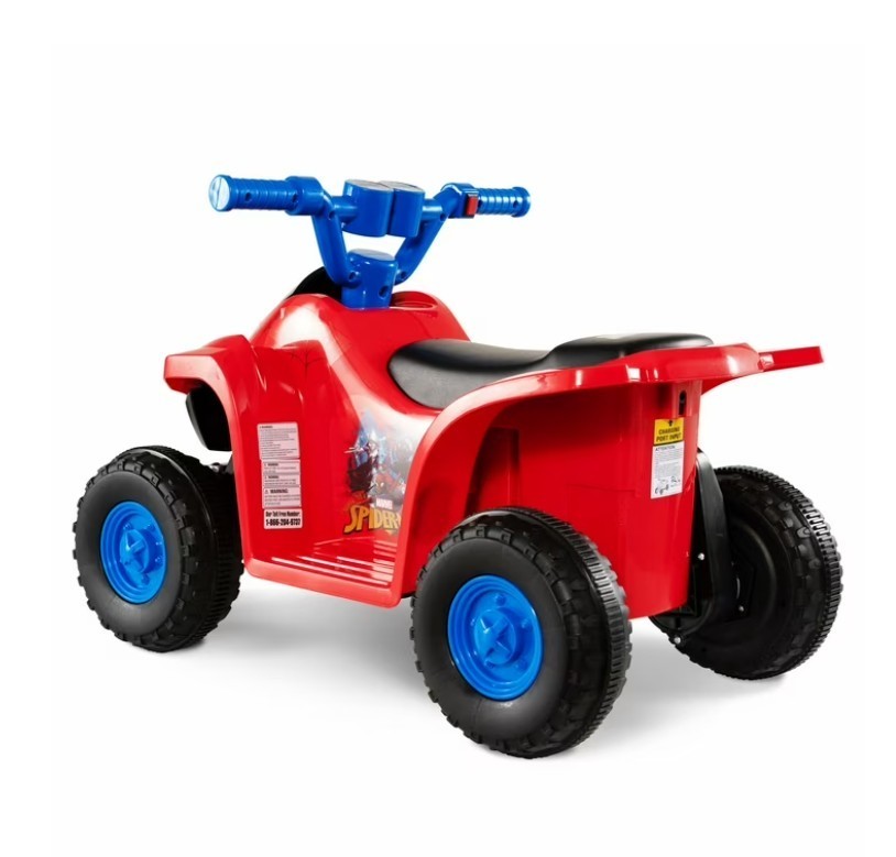 Spiderman ATV, 6V Battery Powered Ride on, ages 18M to 36M NEW