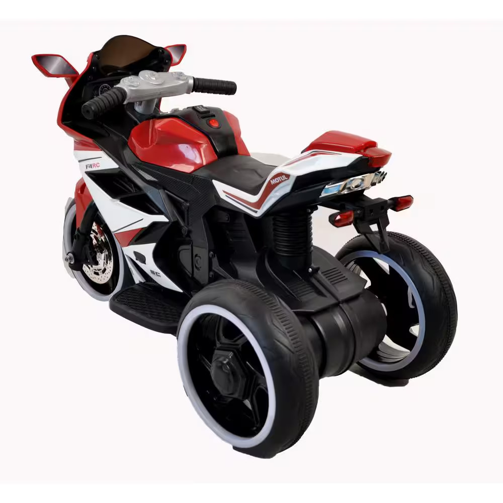 Plastic Red 6-Volt Kids Electric Motorcycle/Kids Toys Motorcycle/Kids Electric C