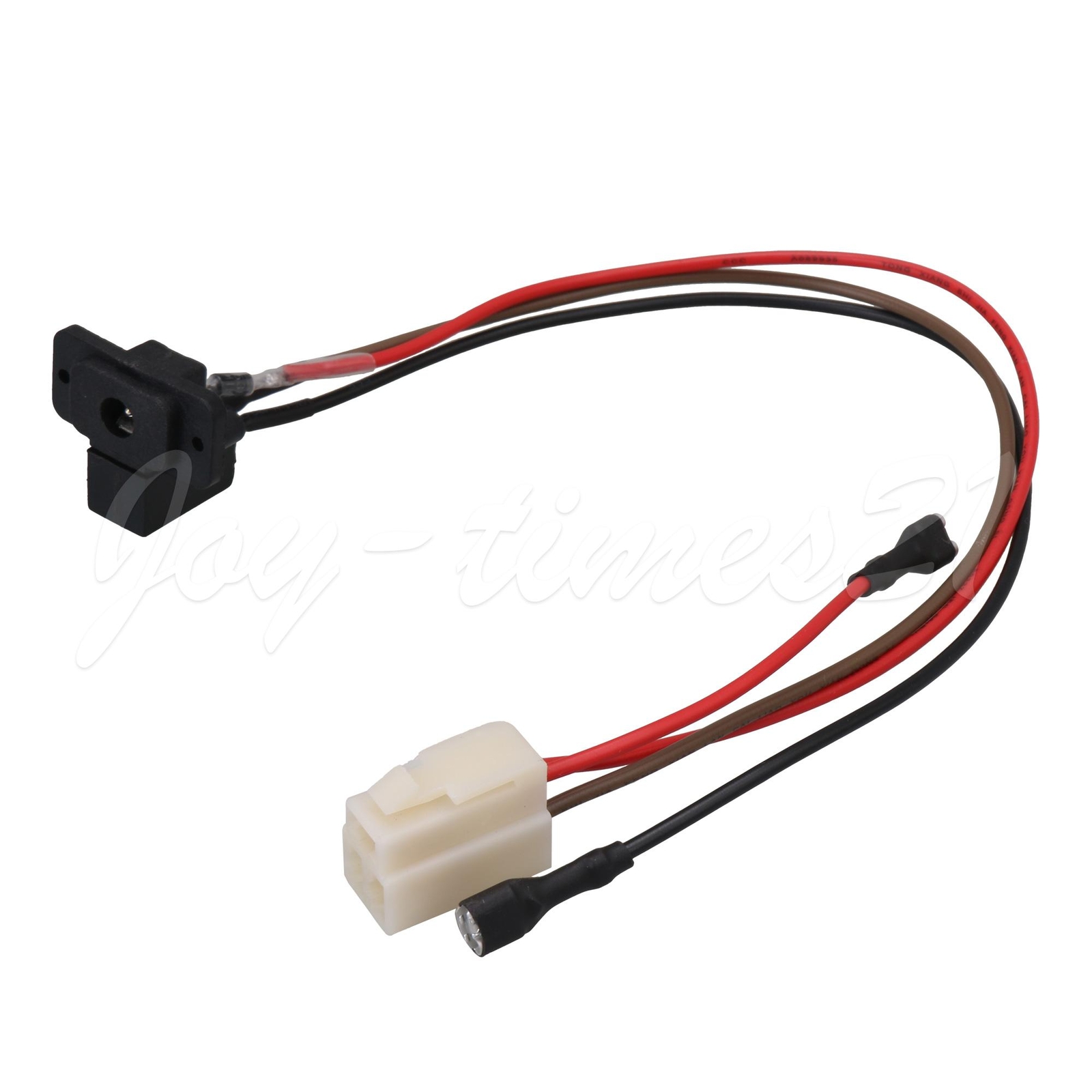 Electric Vehicle Charging Port 3 Pin Charging Interface Socket Cable 33.5cm
