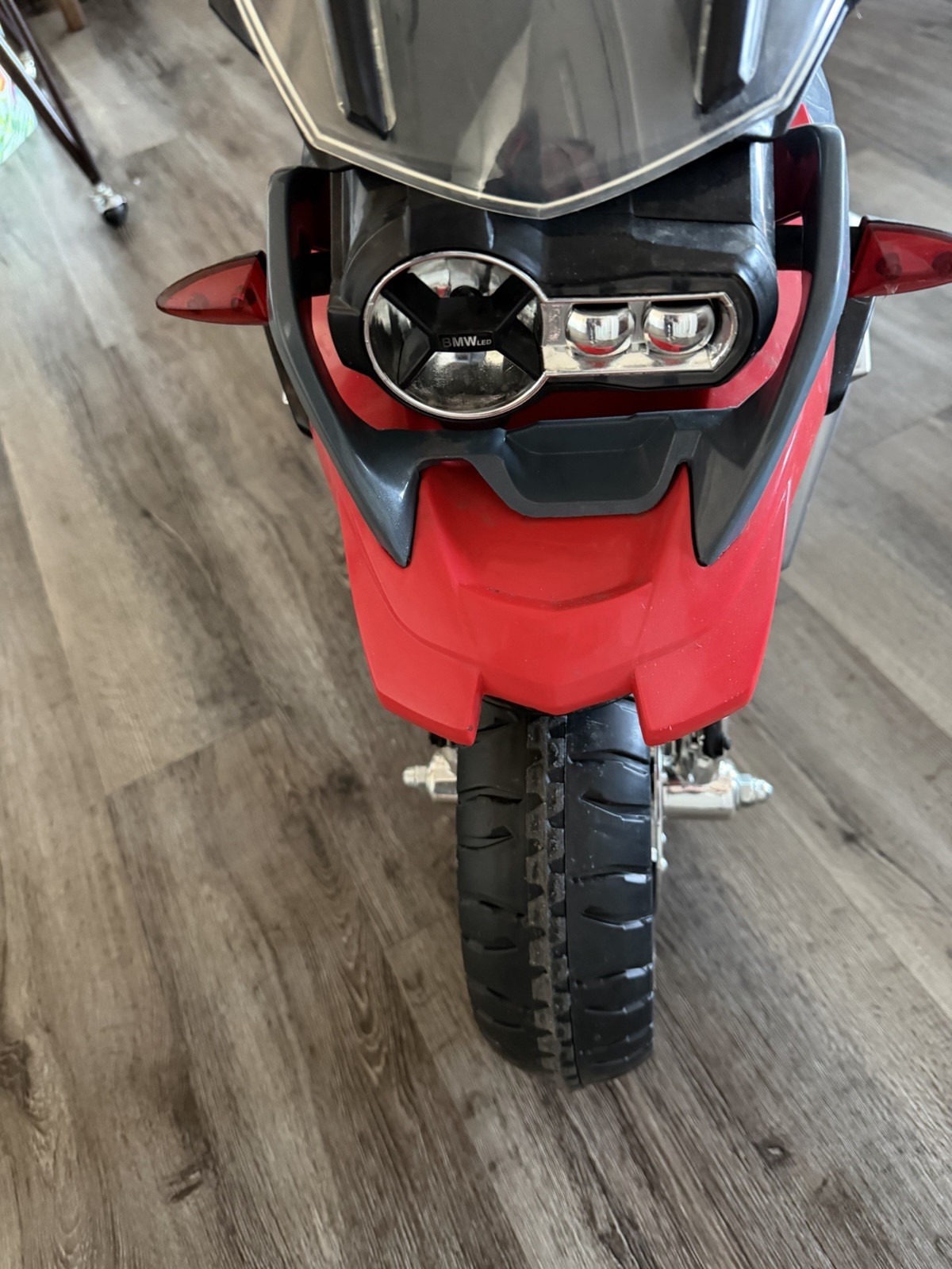 BMW R1200 GS 6 Battery Powered Ride On Toy Motorcycle with Lights Sounds
