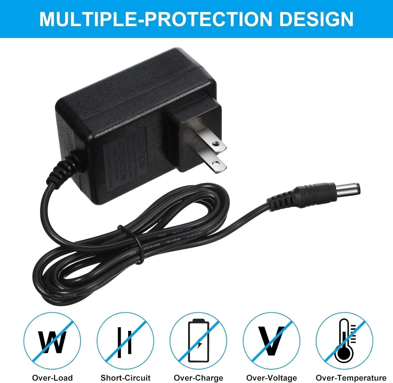 Universal 12V Battery Charger for Electric Ride-On Cars – LED Indicator Light