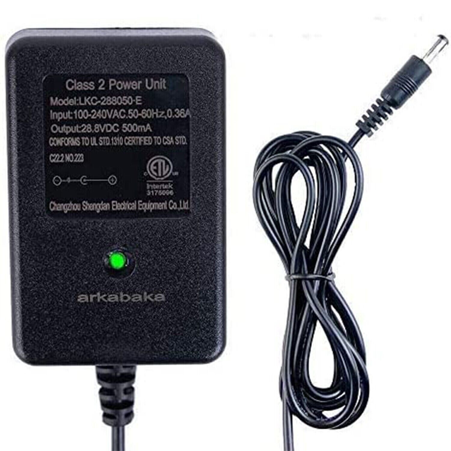 24V AC Power Adapter for Dynacraft Realtree UTV Ride on 4×4 Real Tree Buggy Dyna