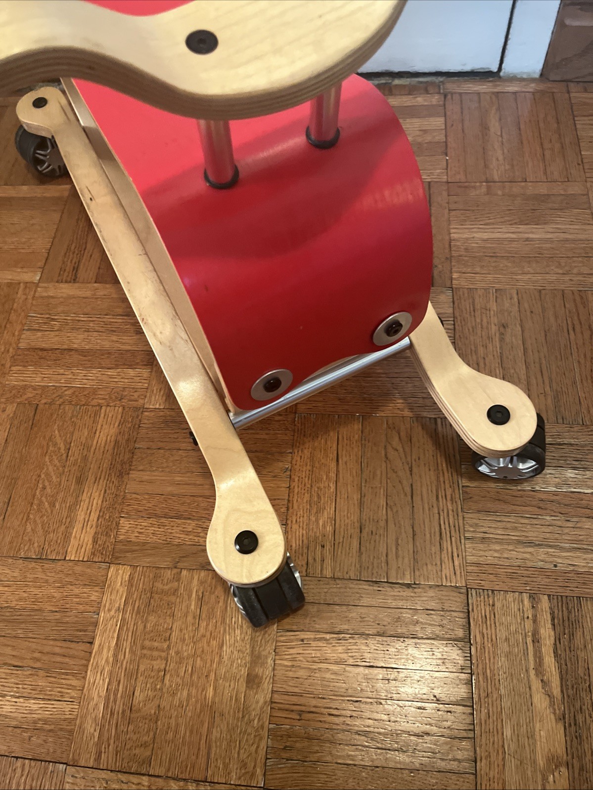 Wishbone Flip 2in1, Wooden Rock & Roll Toy