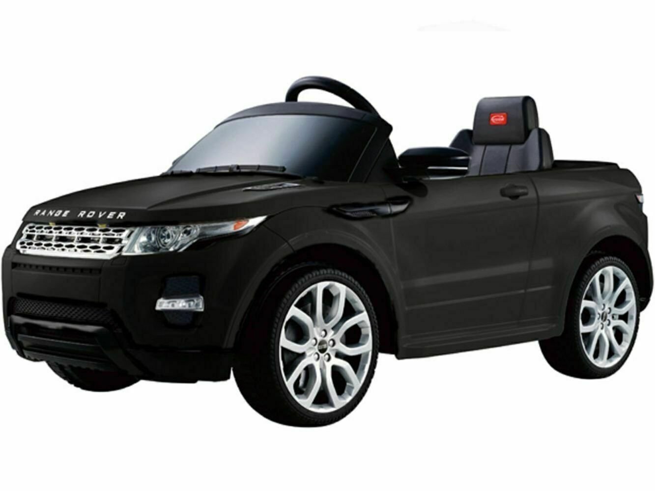 Kids Rastar Land Rover Evoque SUV 12v Black Remote Controlled w/MP3 Connection