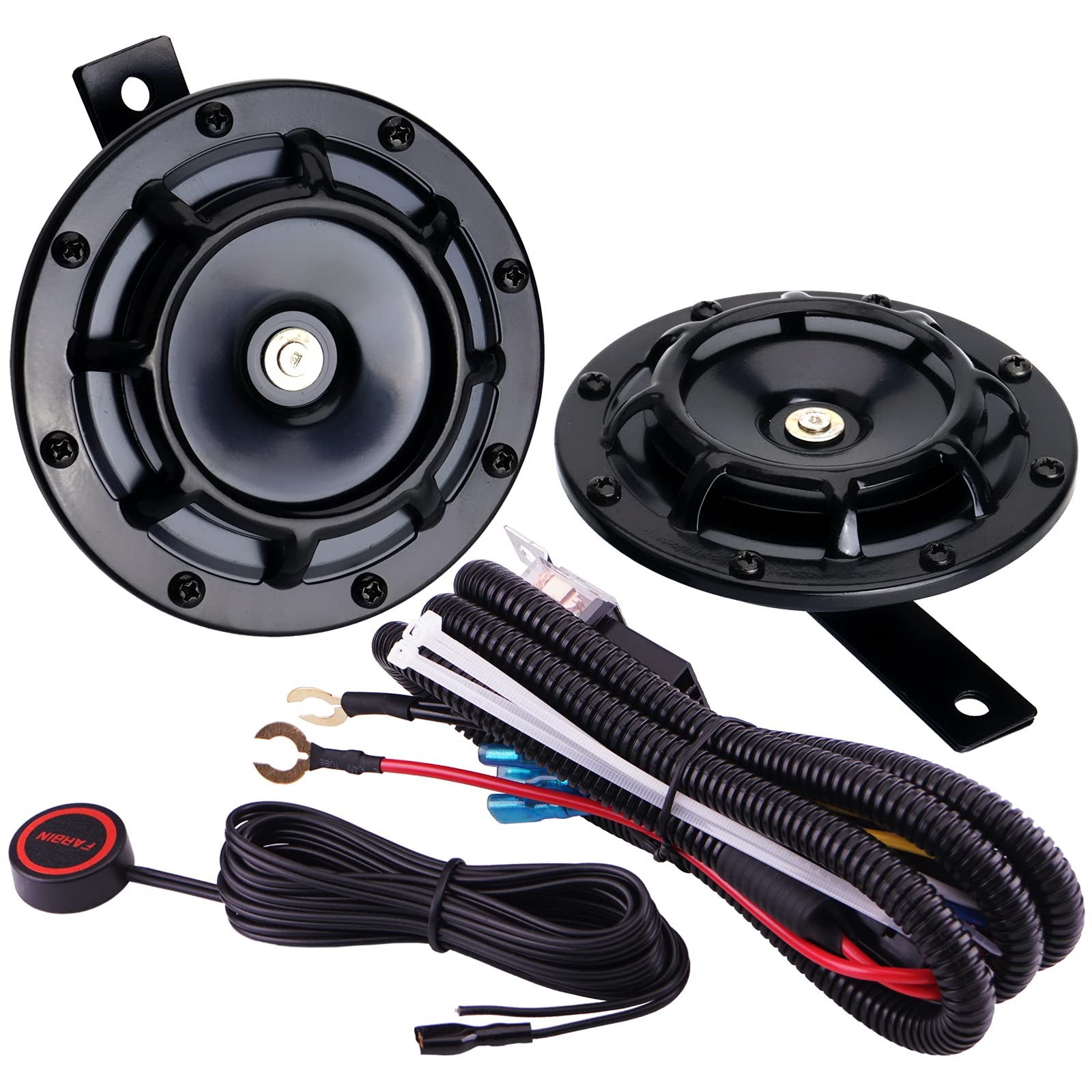 Super Loud Train Horn for Truck Train Boat CarAir Electric Horns12v Waterproo…