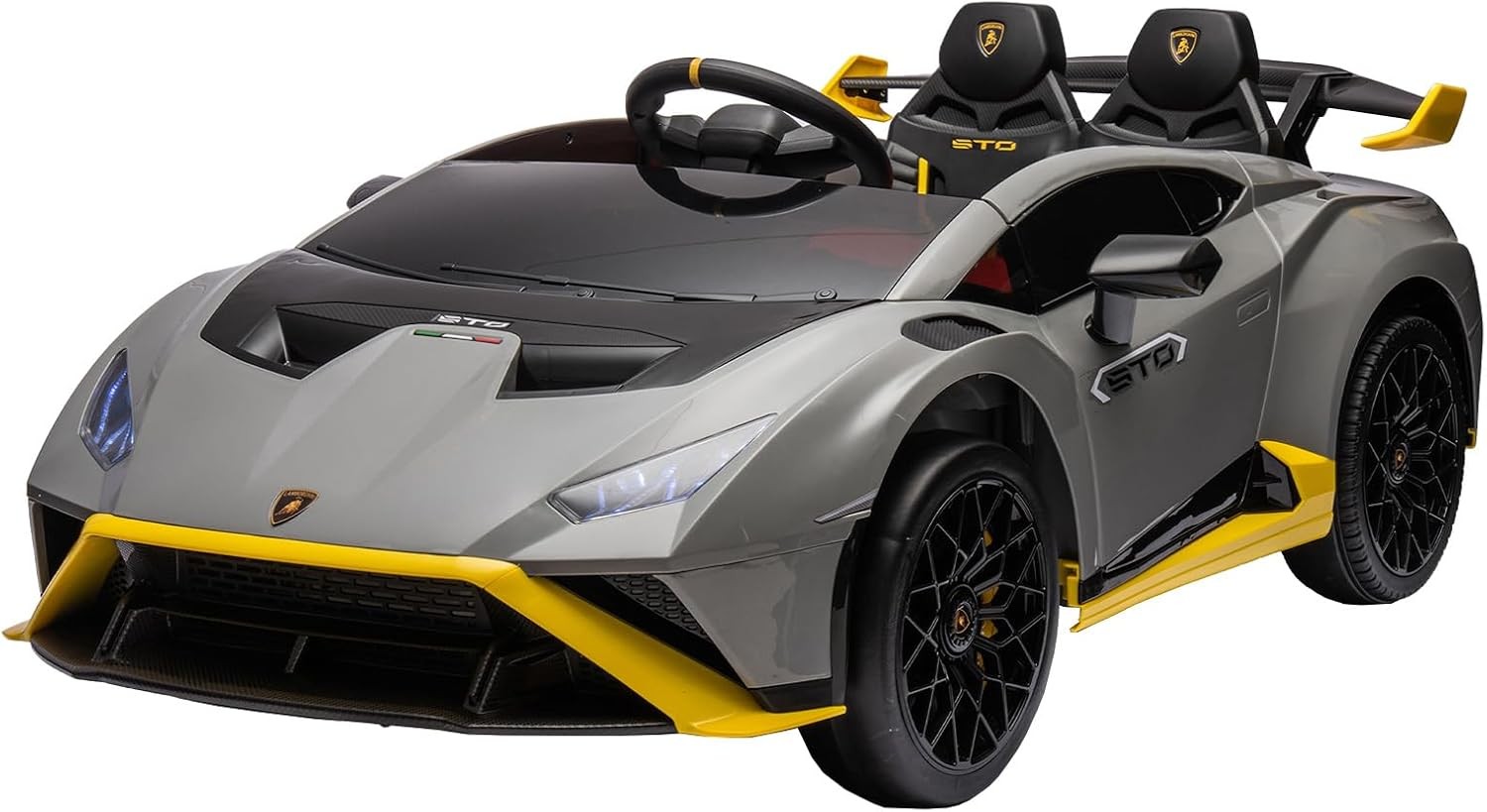 24V Licensed Lamborghini Kids Ride on Car Electric Drift Car W/Remote 360° Spin