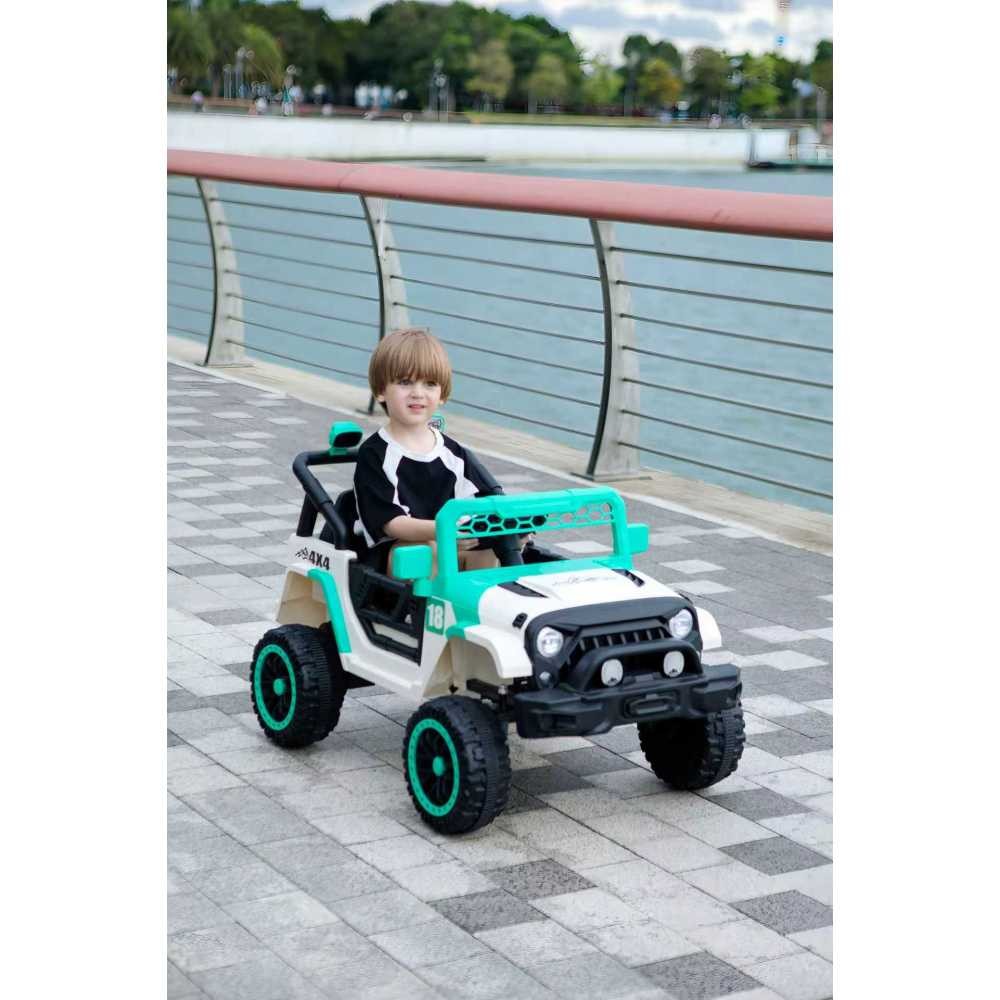 Kids Ride on Toy Car Parental Remote Control Electric 2-Seater Truck Xmas Gifts