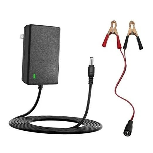 24v Battery Charger for Kids Ride on Cars – Compatible with Power Wheels, *