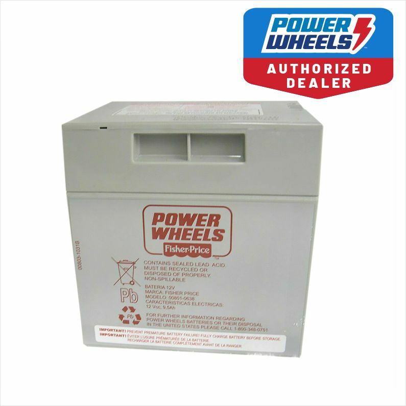 Power Wheels 00801-0638 FIsher Price 12 volt BATTERY Genuine 1 year warranty sp