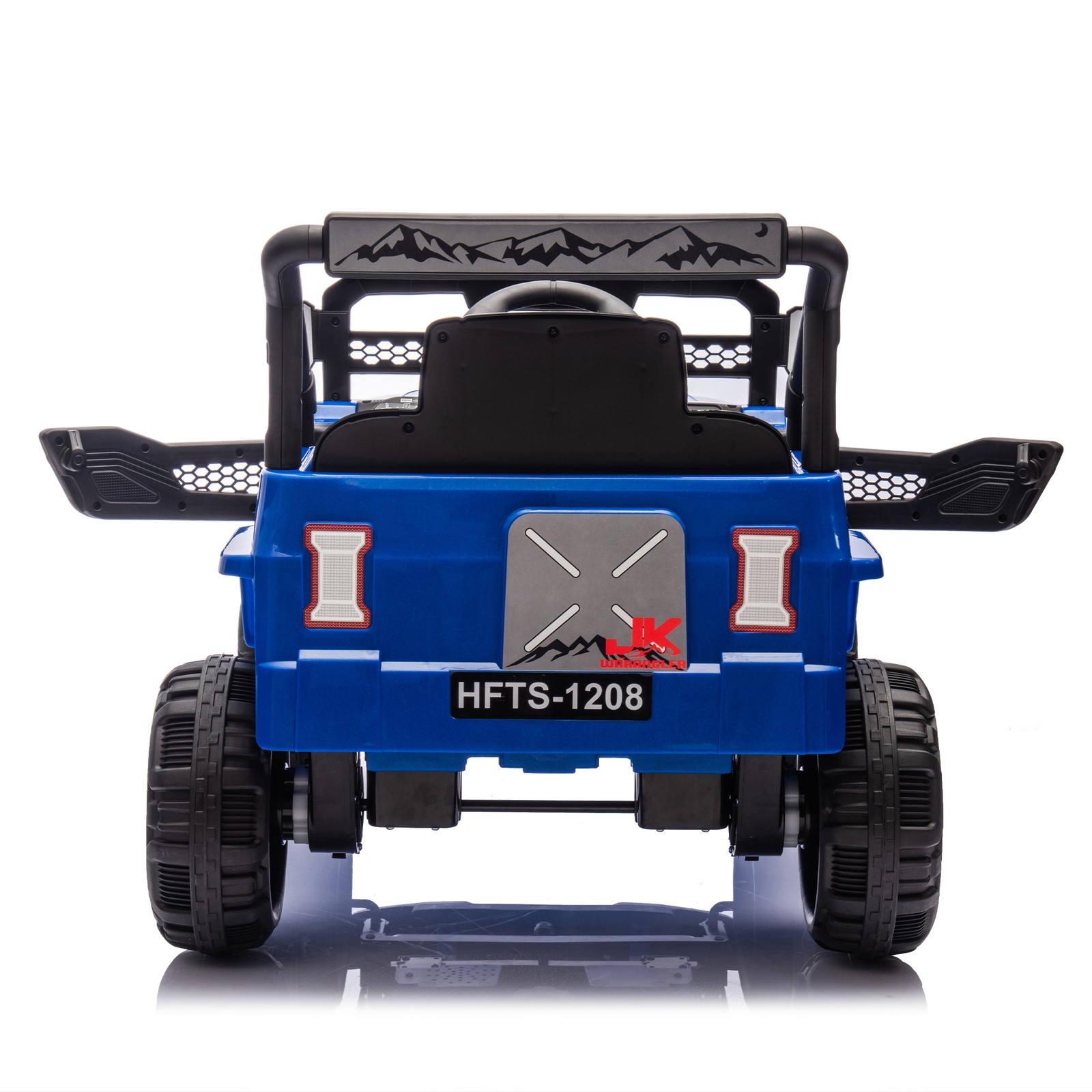 12V Kids Ride On Electric Truck Car Early education function kids aged 1-4 Blue