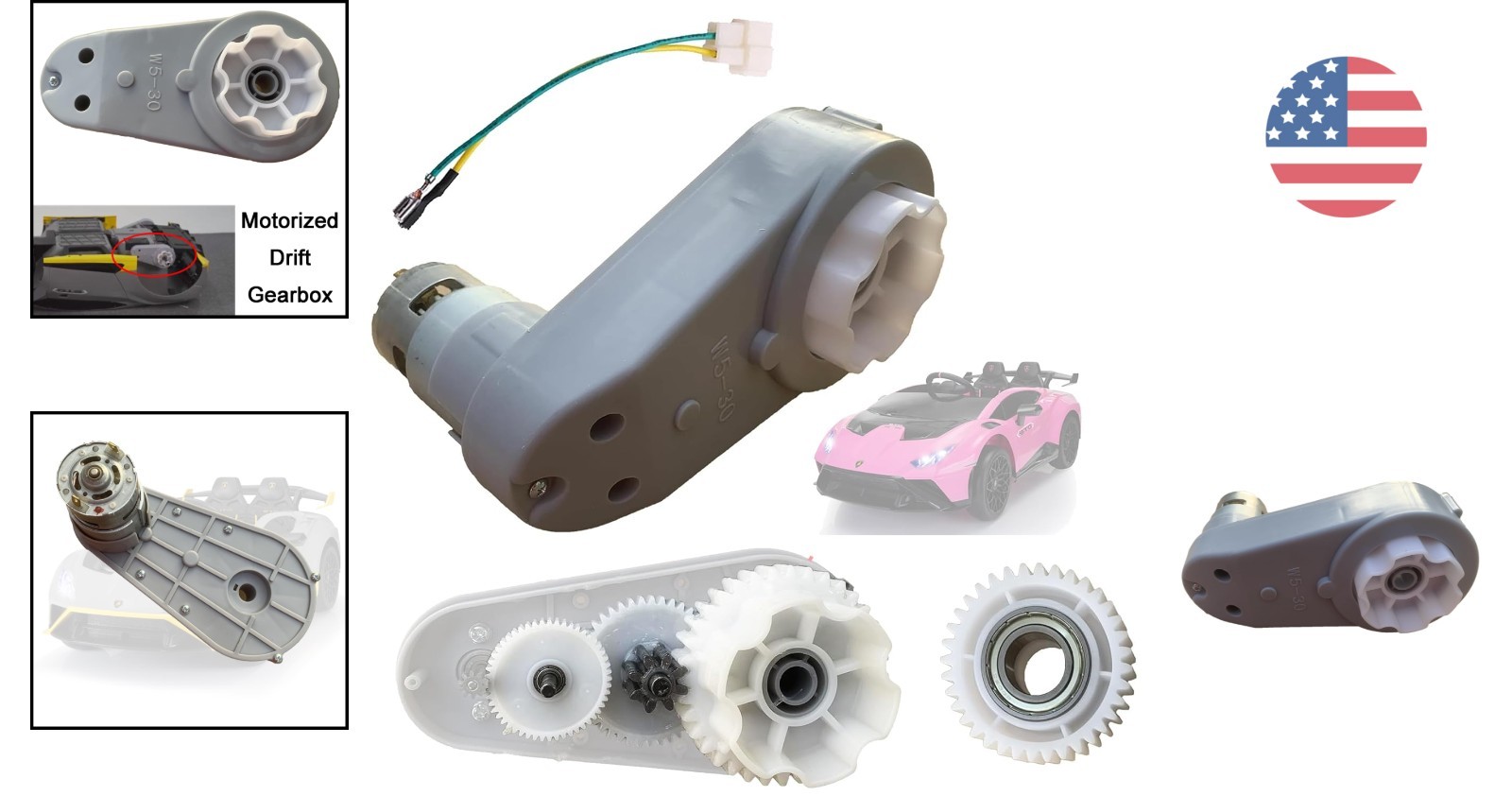 Upgrade Your Child’s Ride-On Car with RS775 24V High Torque Motor Gearbox