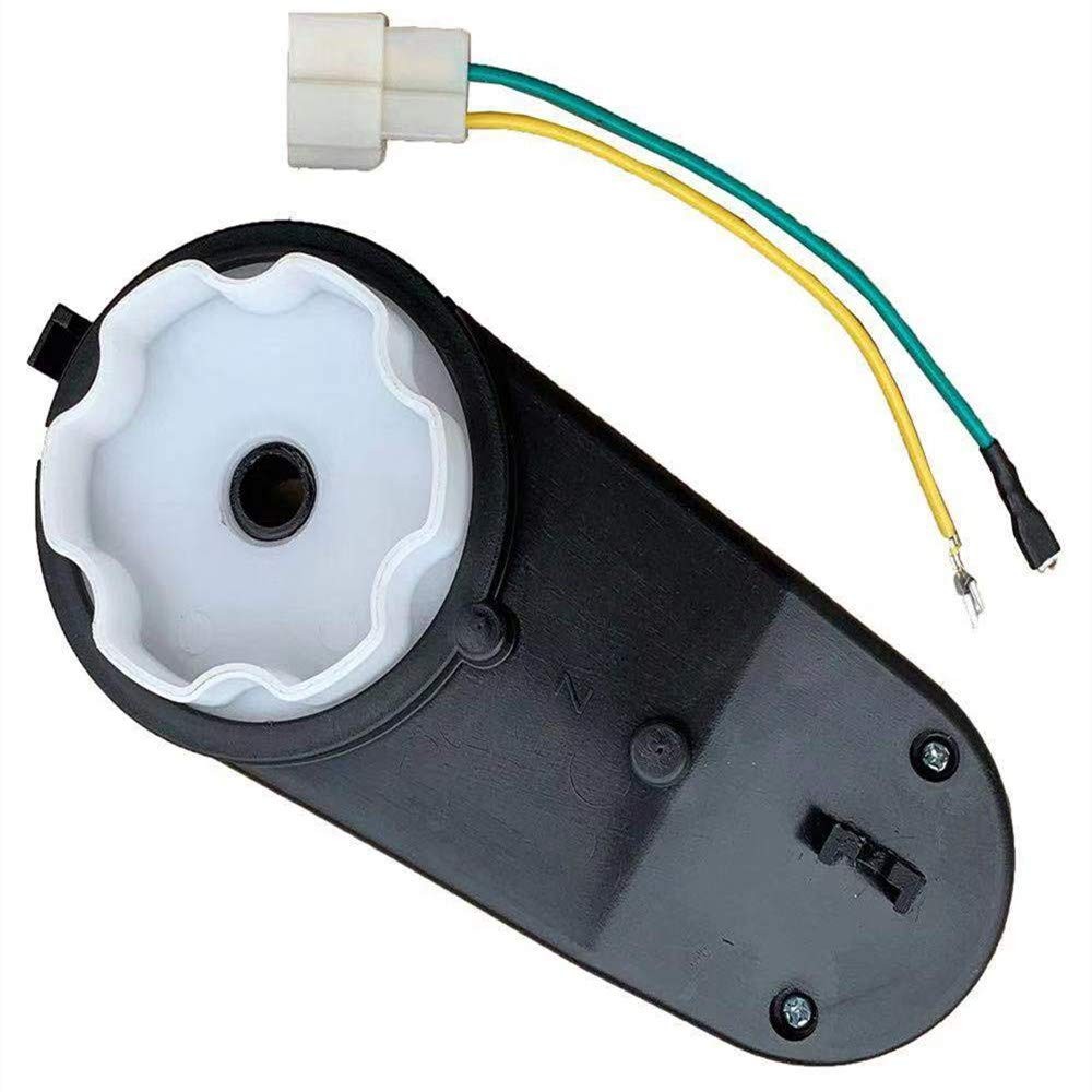 6V DC Motor Gearbox for Kids Electric Ride-On Cars & Motorcycles Replacement