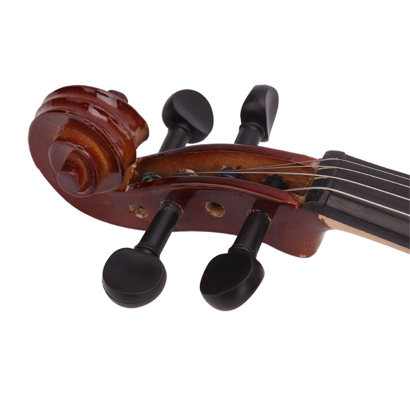 1/4 Beginner Violin Set Natural Solid Wood Beginner Violin With Rosin Bow Case S