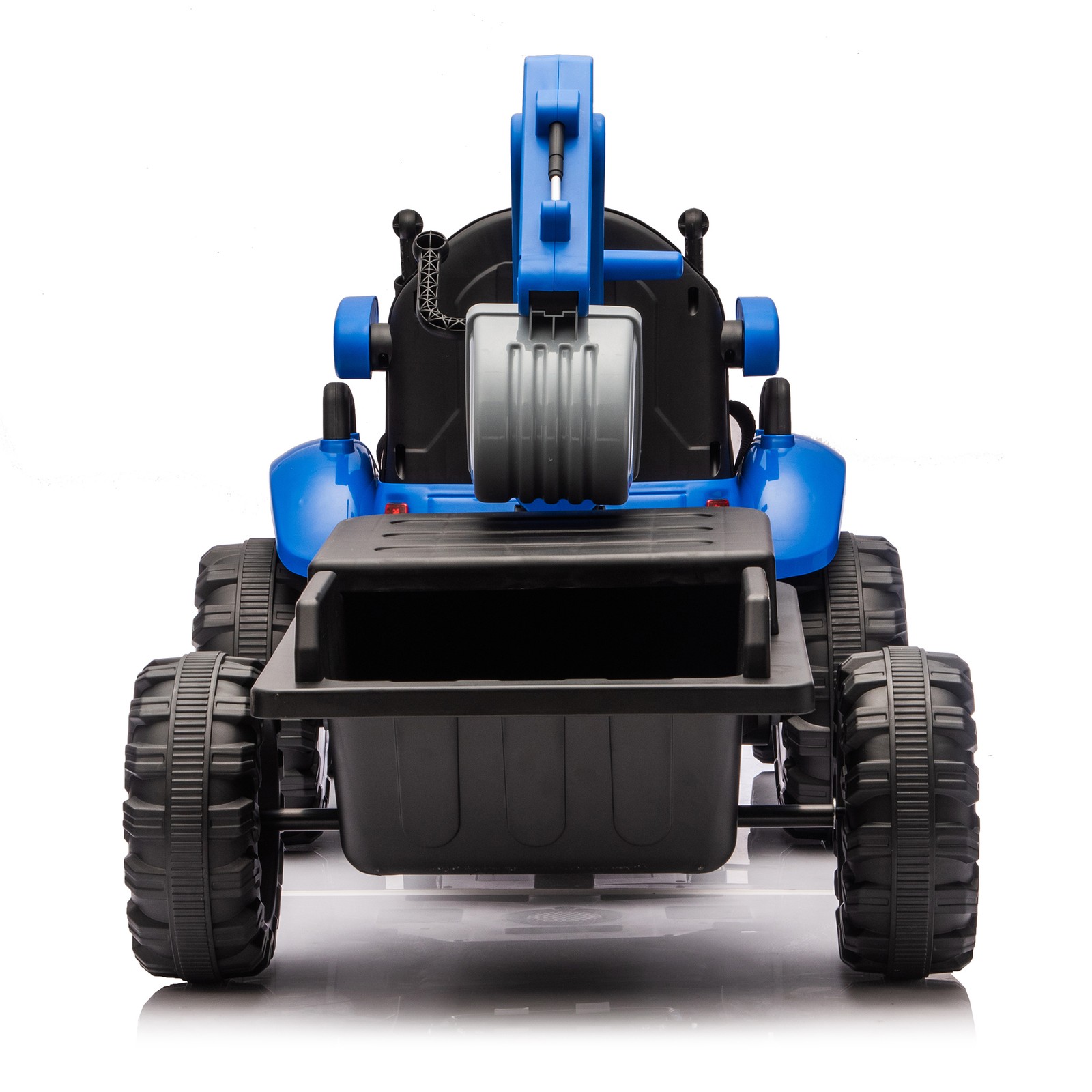 24V Kids Ride On Electric Tractor Car 4-in-1 Construction w/Parents Control