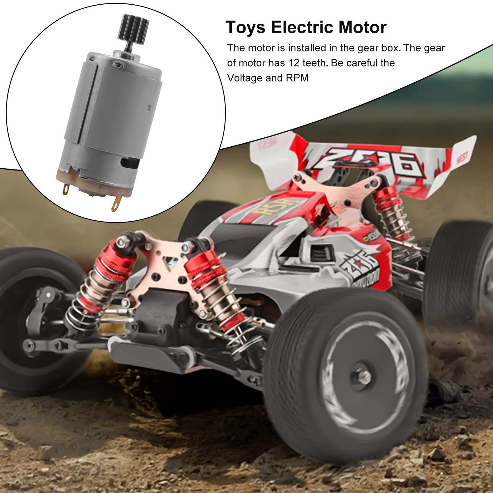 Universal 390 18000RPM Electric Motor RS390 6V Motor Drive Engine Accessory1717