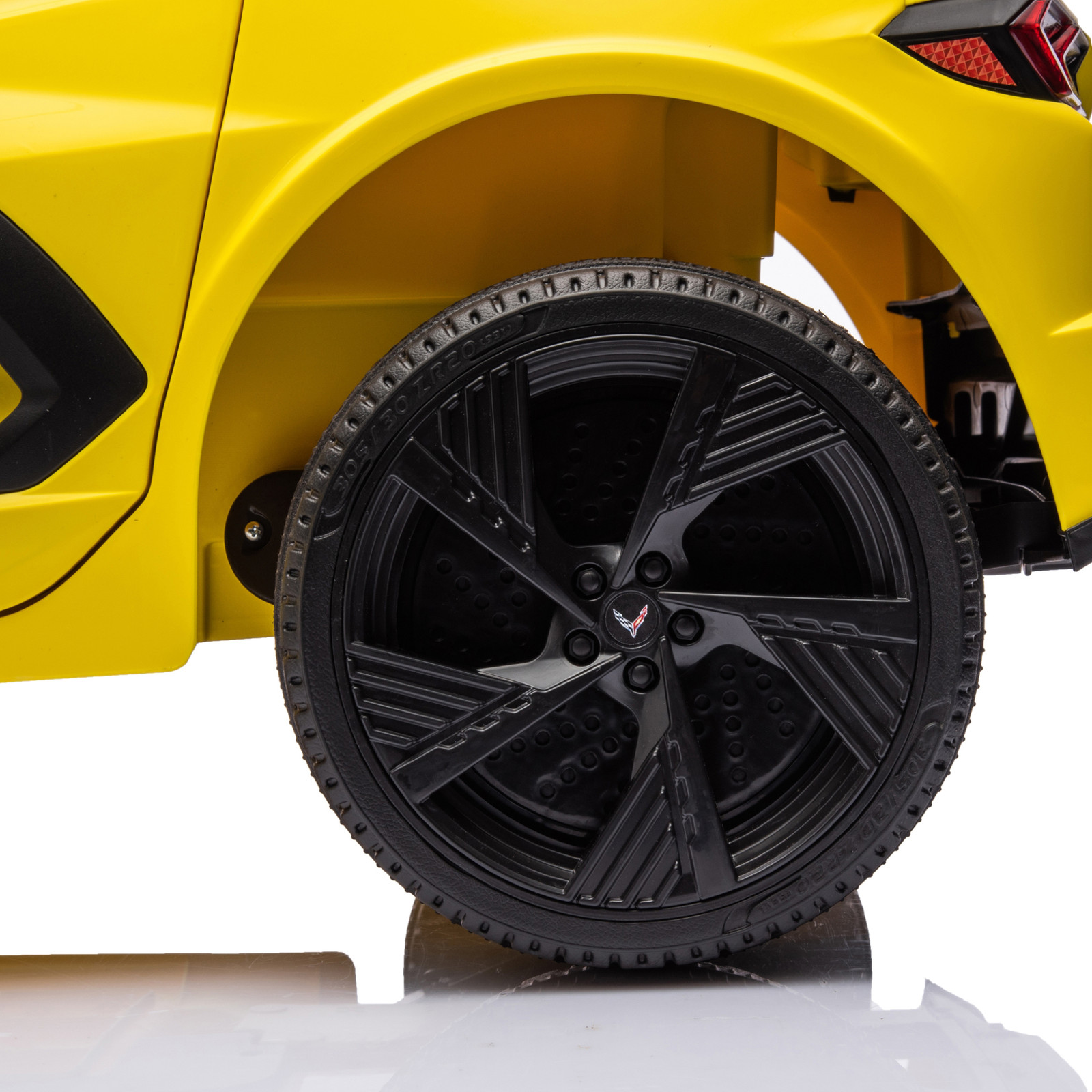 12V Chevrolet Corvette C8 1 Seater Kids Ride On Car Electric Toy Vehicle Remote