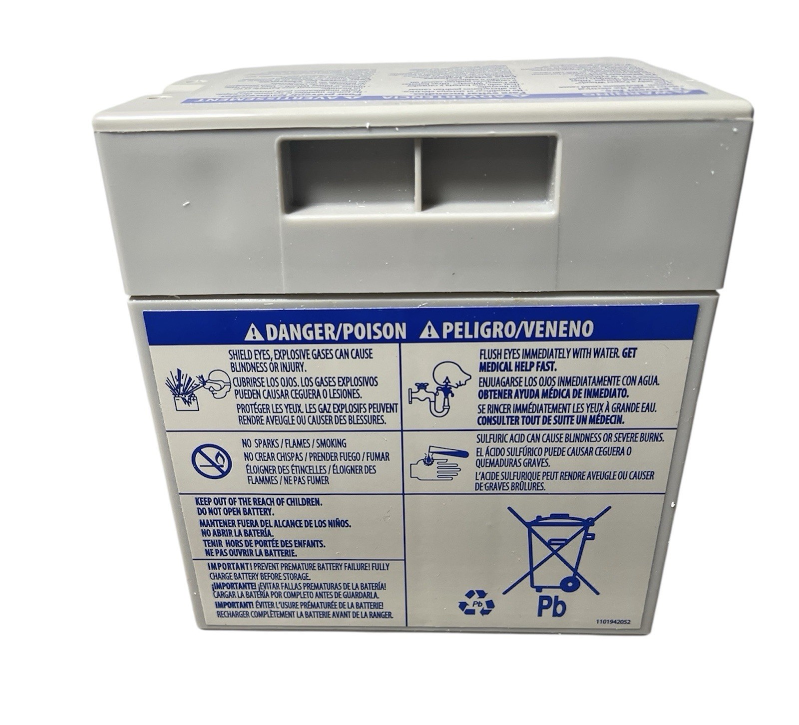 Power Wheels Replacement Battery 12-Volts for Preschool Ride-on Vehicles NEW