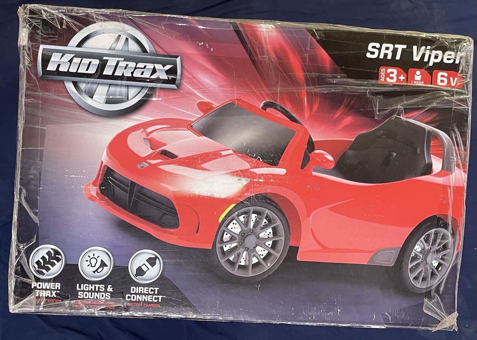 KidTrax 2013 SRT Viper 6 Volt Ride-On Car – Target Exclusive RED Pacific Cycle