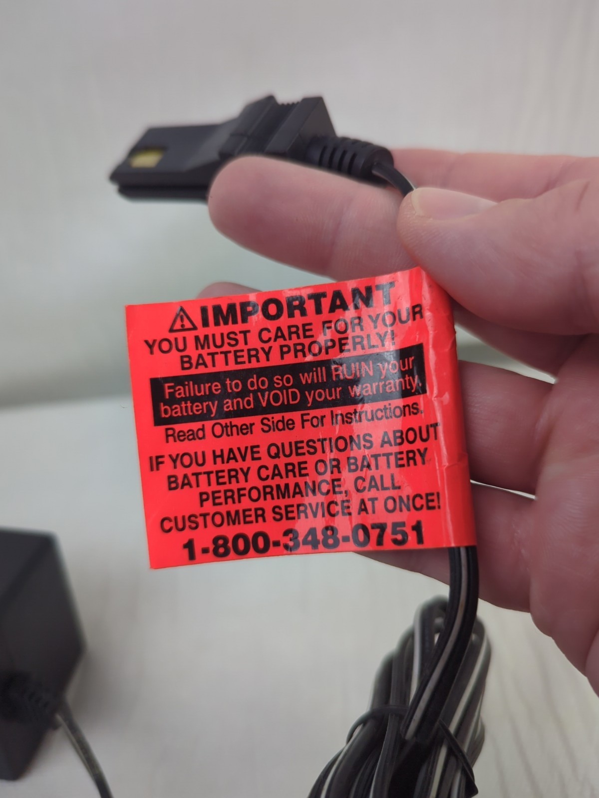 Genuine OEM Power Wheels 12 Volt Battery Charger Part No. 00801-0675 C-12150
