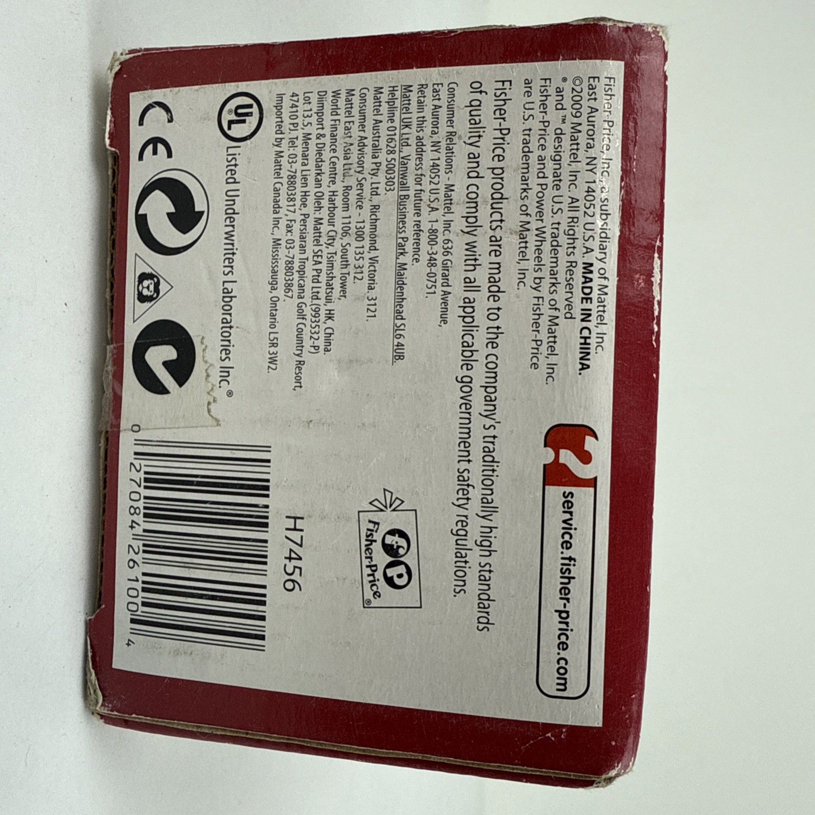 POWER WHEELS FISHER PRICE 6 VOLT QUICK BATTERY 6V 2.5A FAST CHARGER 00801-1484