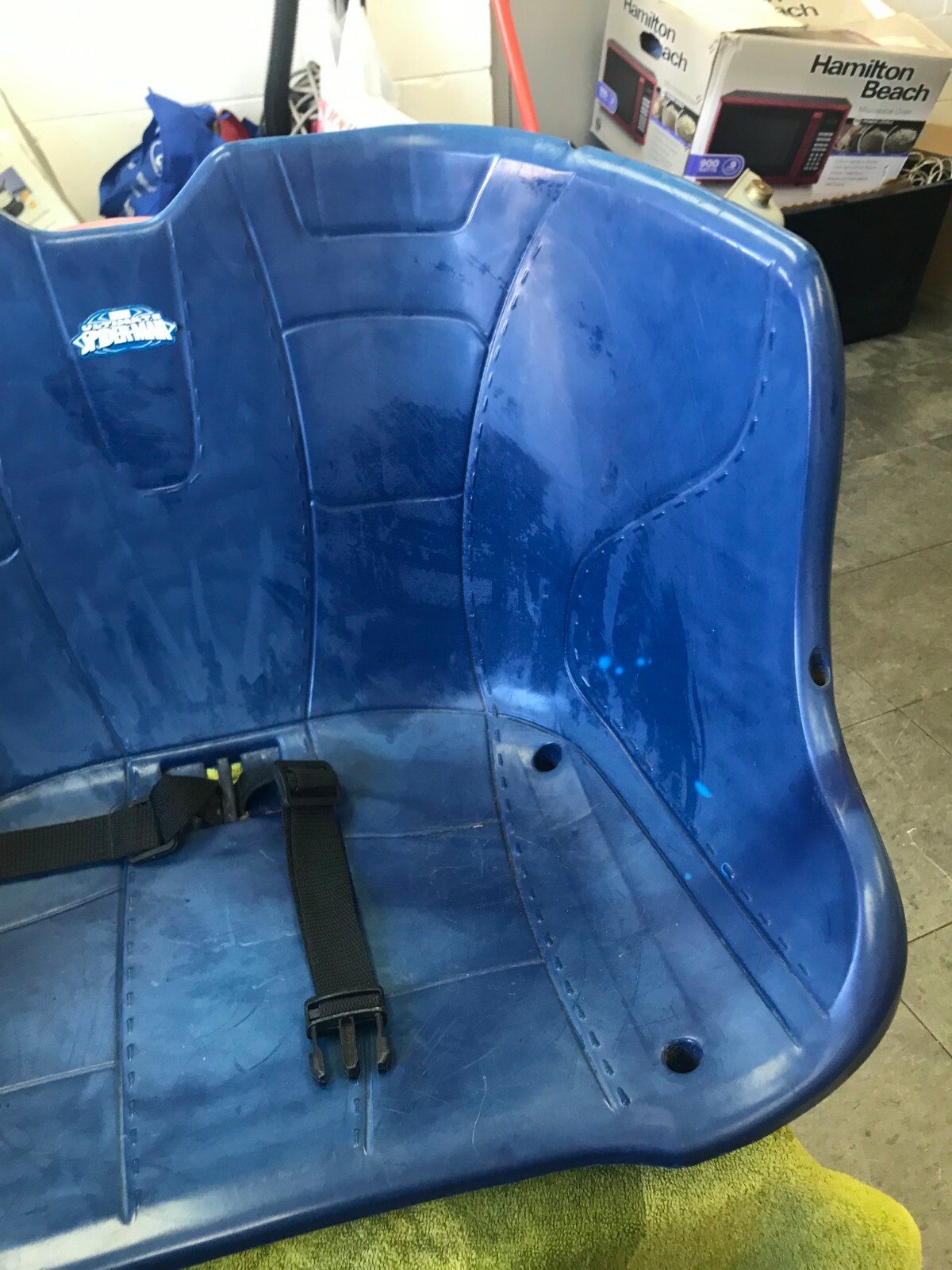 8802-12 Dynacraft SPIDER-MAN 12V DUNE BUGGY 2 PASSANGER SEAT