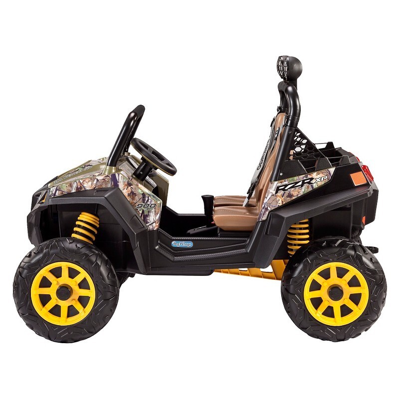 Peg Perego 12V Polaris RZR 900 Powered Ride-On Seats 2 children