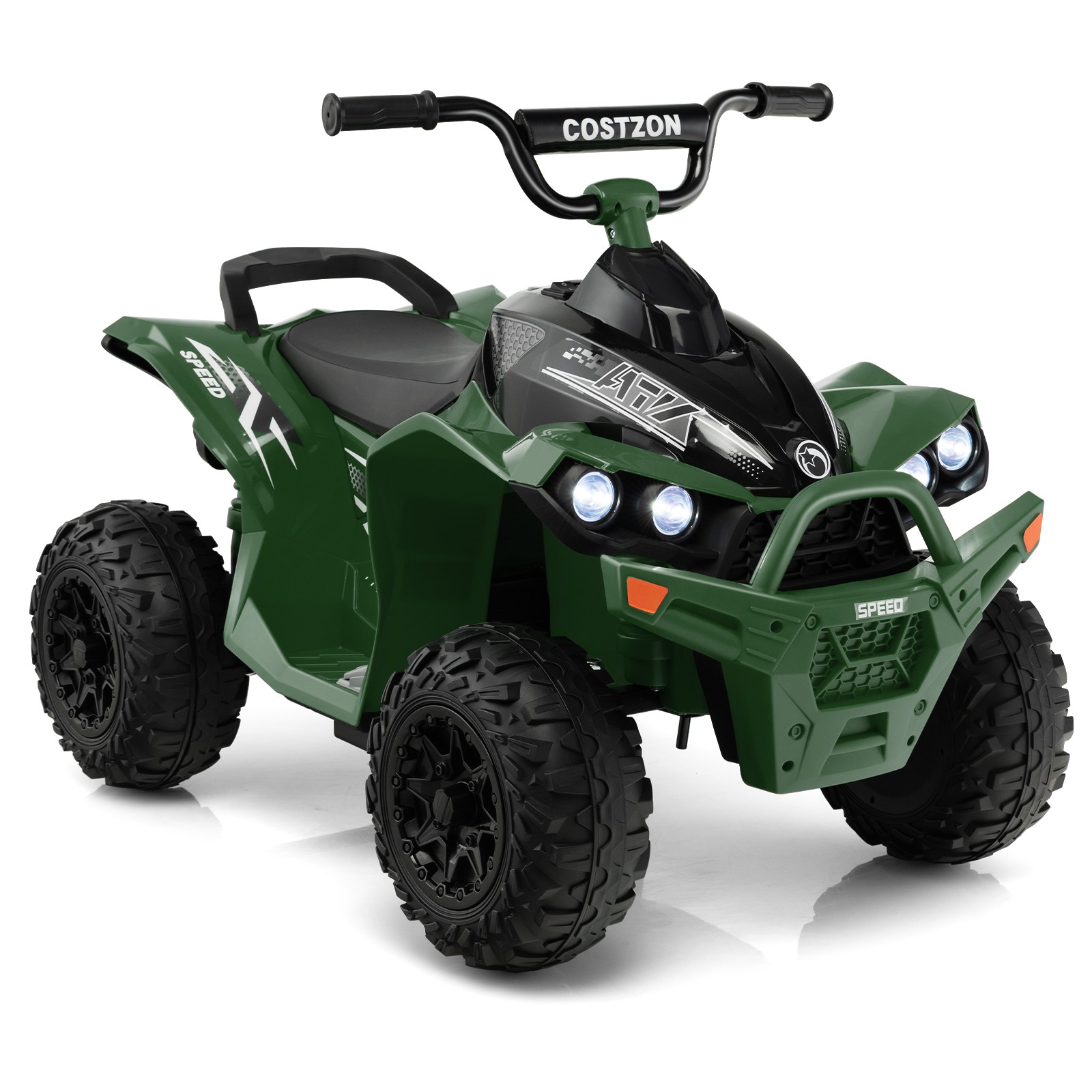 12V Battery Powered Kids Ride-on Toy Car w/ Cool ATV Look & Attractive Colors