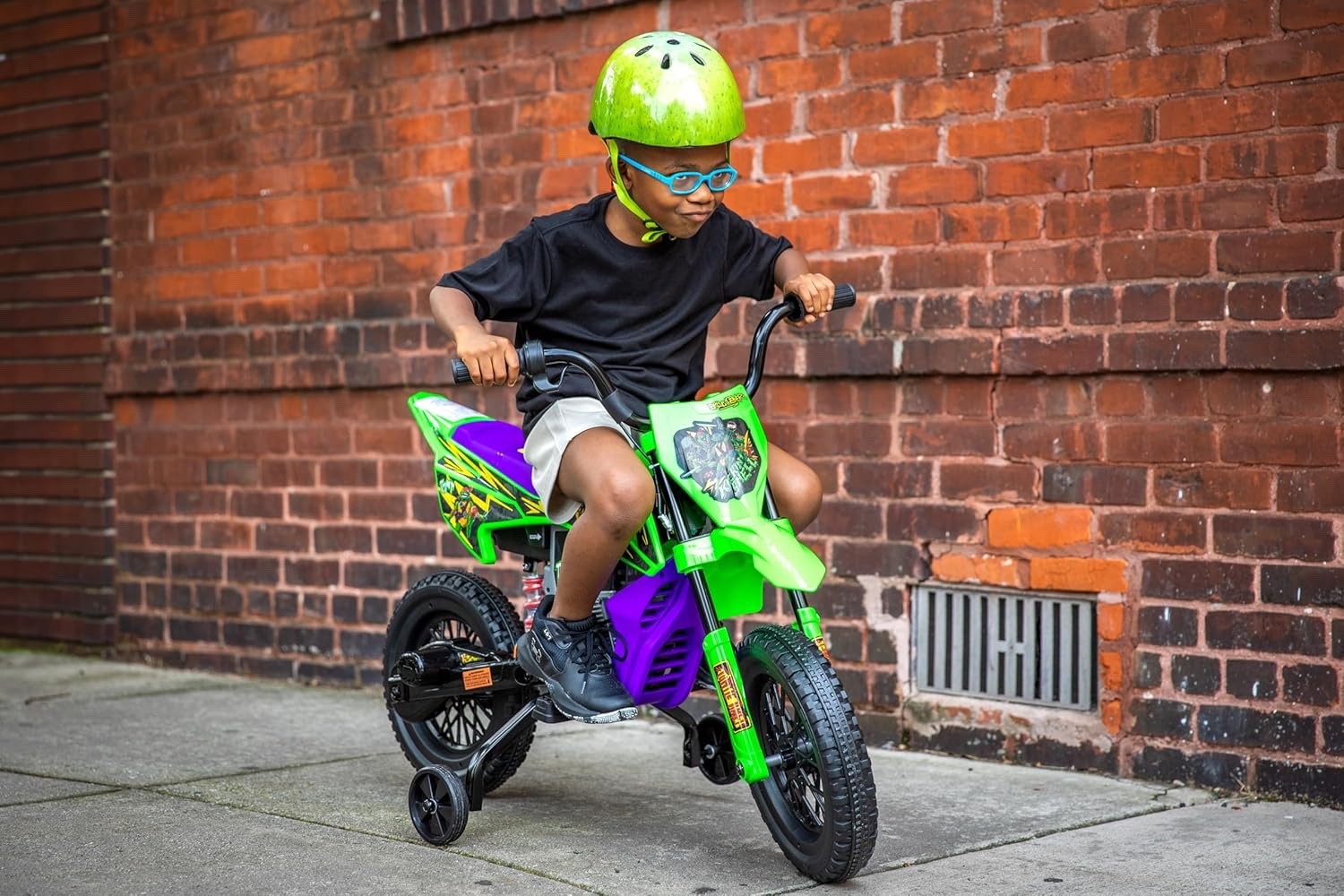 Teenage Mutant Ninja Turtles Kids Motorcycle Electric Ride-On Toy 12V 3MPH New