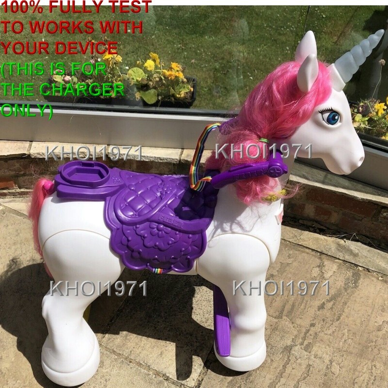 WALL charger AC adapter FOR FEBER My Lovely Unicorn Play ride on 12V-BATTERY