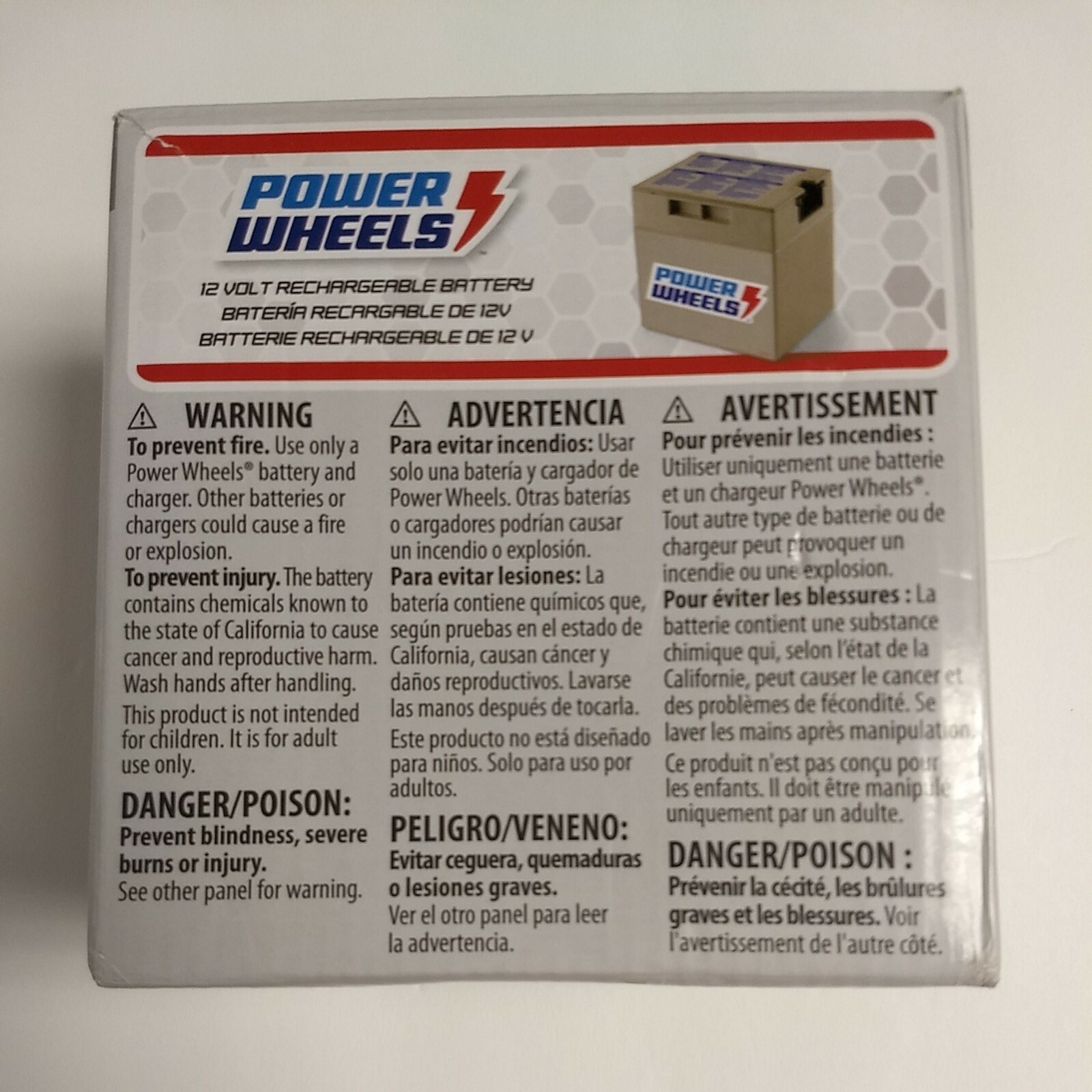 Fisher-Price Power Wheels 12-Volt Rechargeable Battery ride-on vehicles – Works