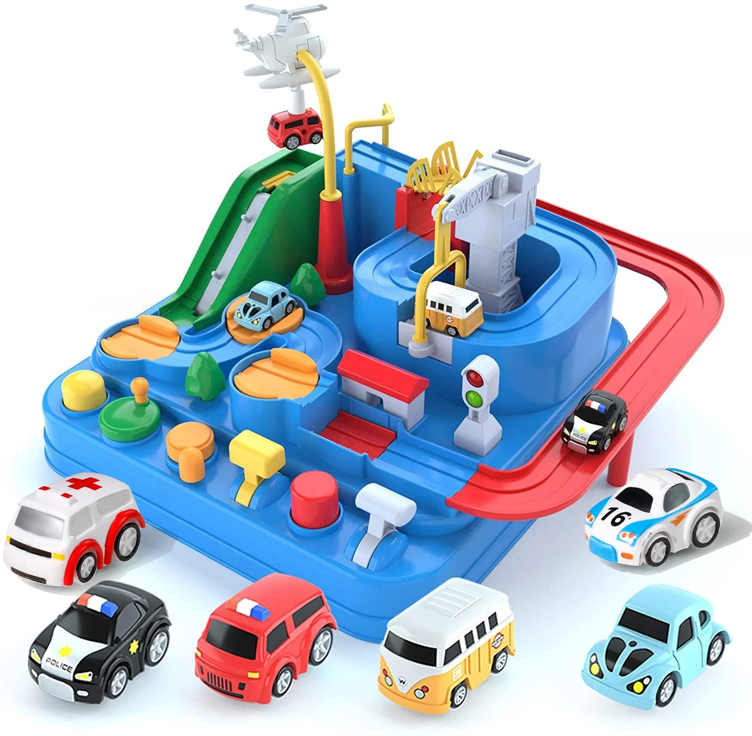 RACE CAR TOY SET Race Track Playset