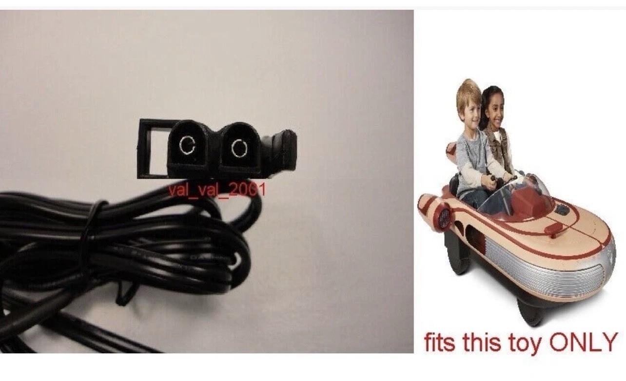 12V B Mega Charger 4 Radio Flyer Star Wars Landspeeder Land Speeder Power Wheels