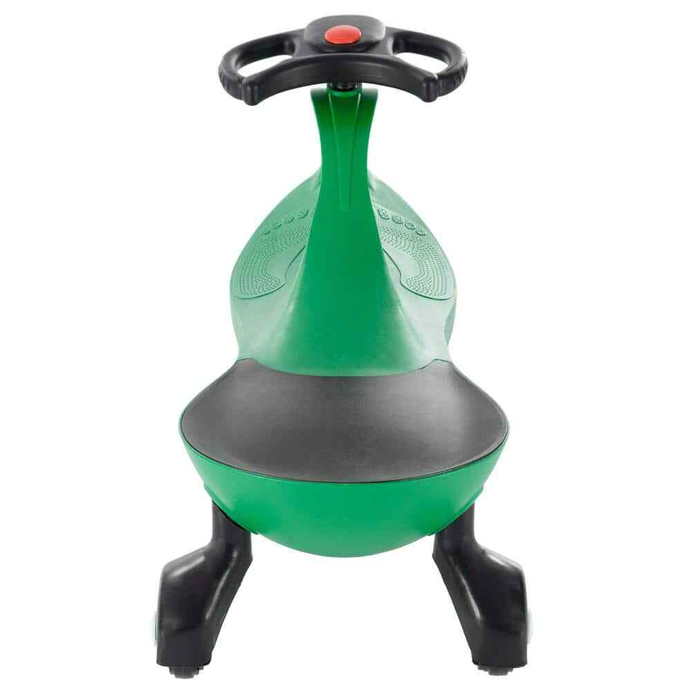 Kids’ Zigzag Ride on Car Toy No Batteries for Boys & Girls 3 yrs and up, Green