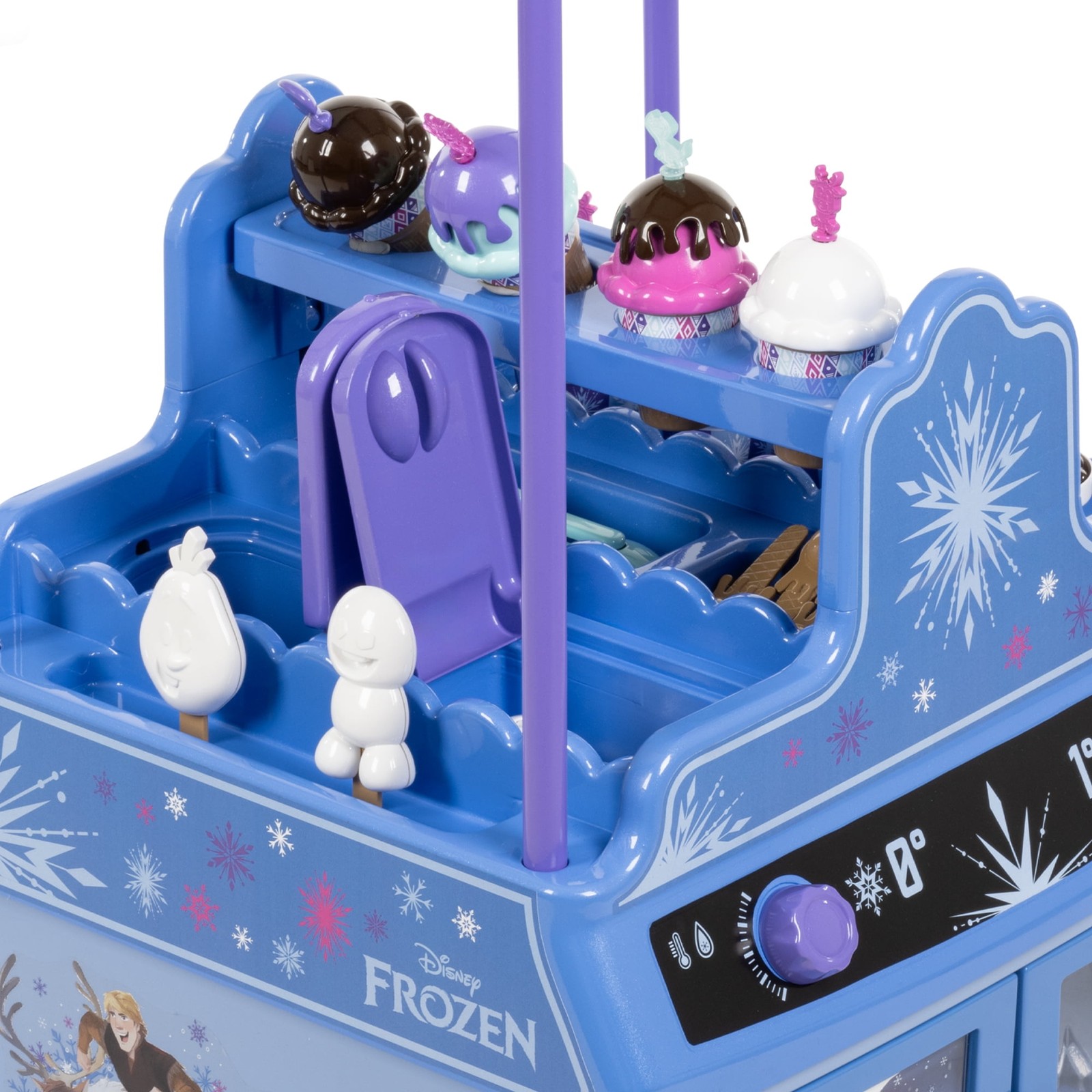 Disney Frozen Ice Cream Cart, Battery Ride-On Toy, Ice Cream Toys