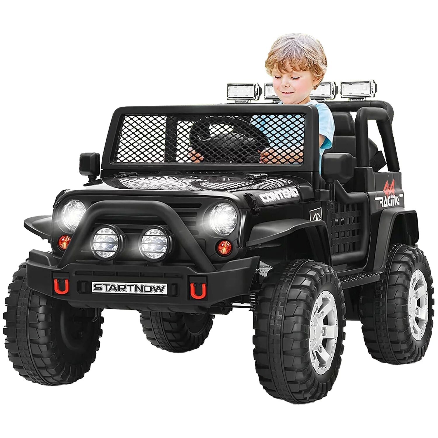 2 Seater Kids Ride On Truck 12V Battery Powered Electric Car w/Remote Control
