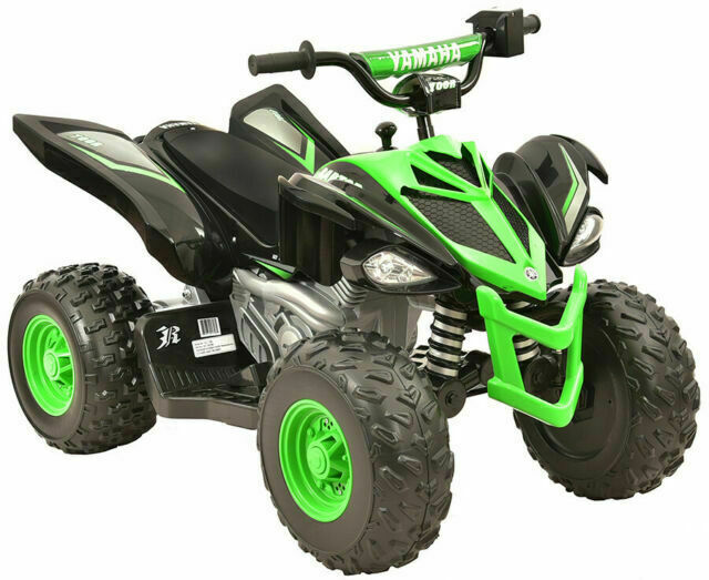 12V Yamaha Raptor ATV Powered Ride-On for Boys, Ages 3+, up to 5 MPH