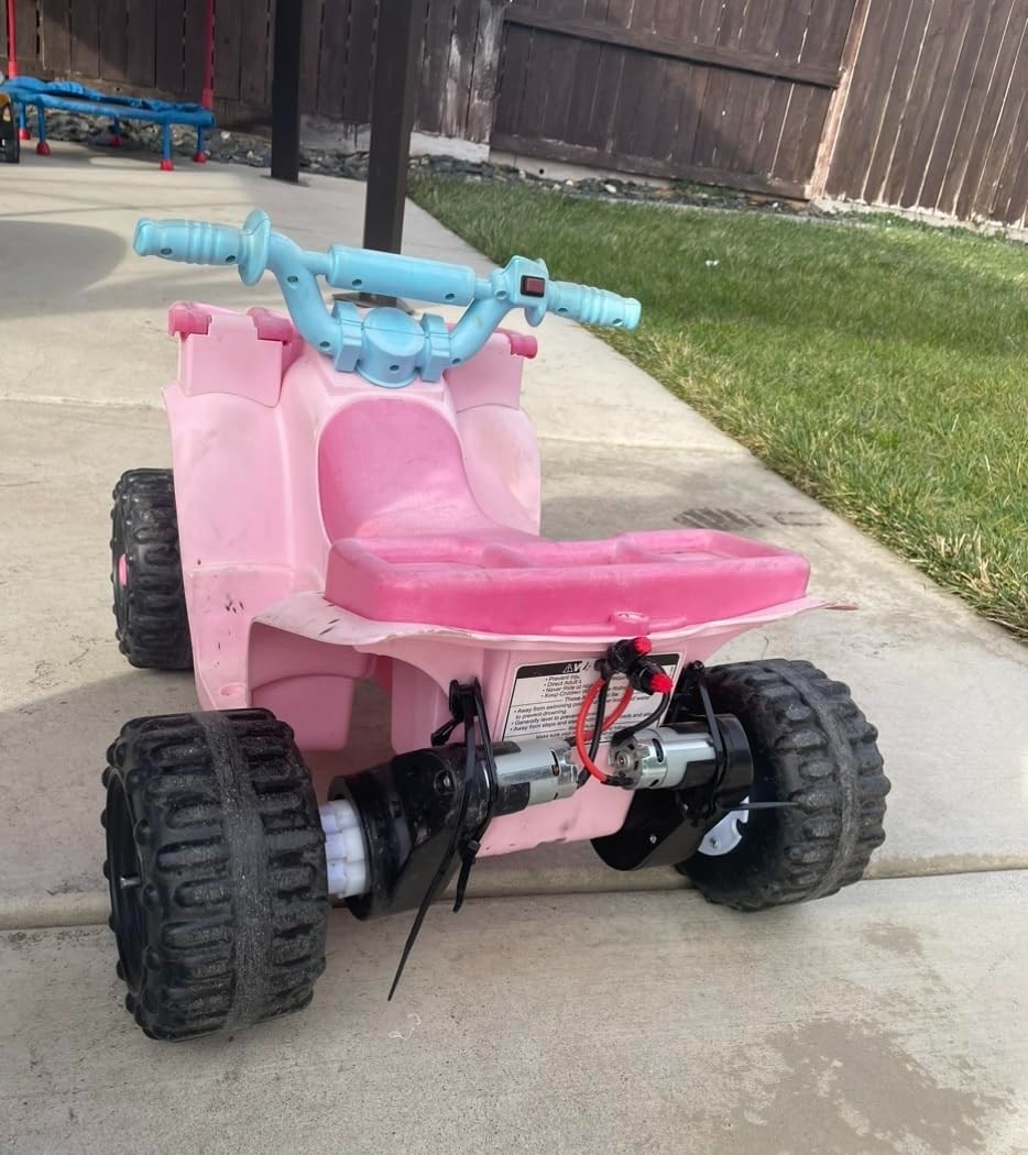 Kids Electric Toy Car 12V DC High Torque Motor Gearbox – Quick Connect Install