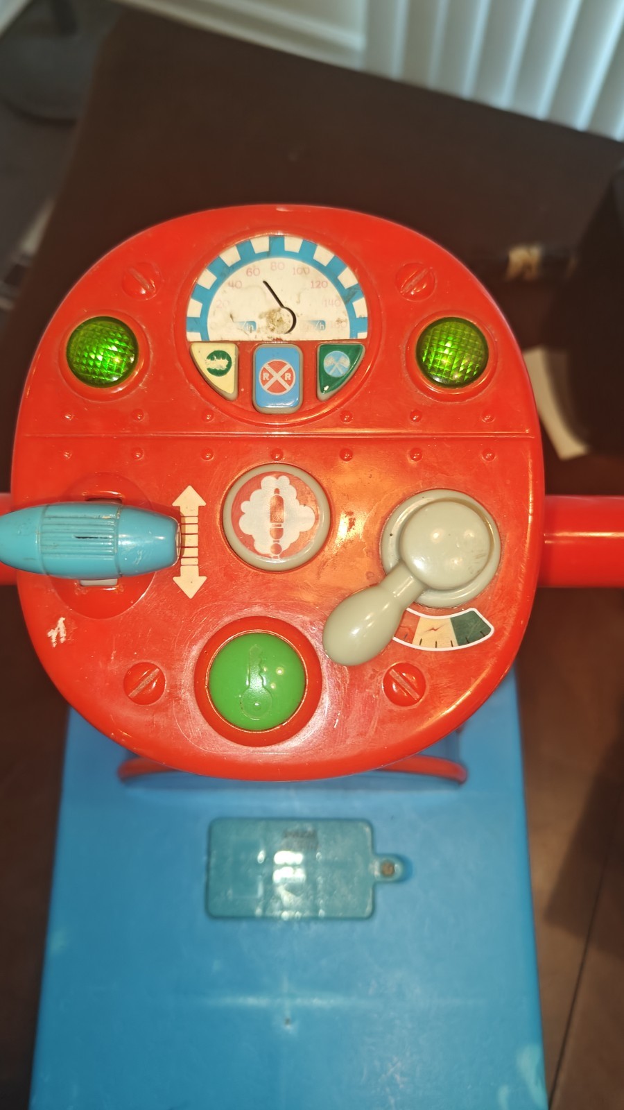 Kiddieland Boys My First Thomas The Train Toddler Activity Ride-On Push Car Rare