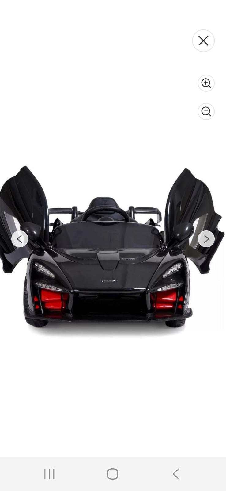 Hyper SMS-MCS-1205 12V McLaren Senna Ride On Toy