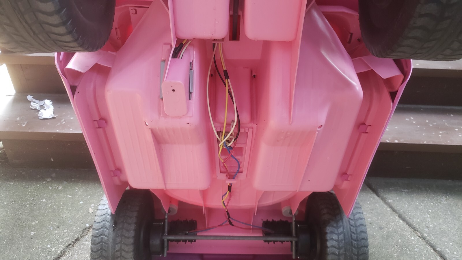 Barbie Corvette 1990 Vintage Power Wheels Pink Original SHIPPED