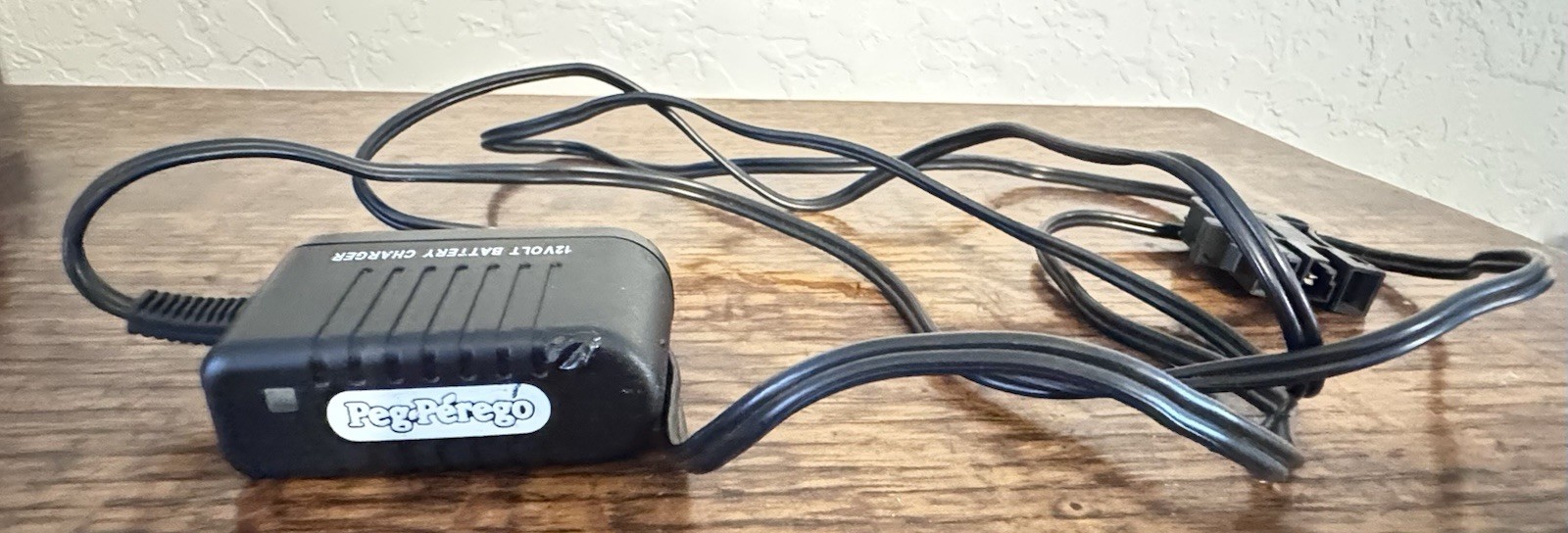 Peg Perego Charger Cord 12V Original Replacement OEM FW7571/15 Class 2 Ride on